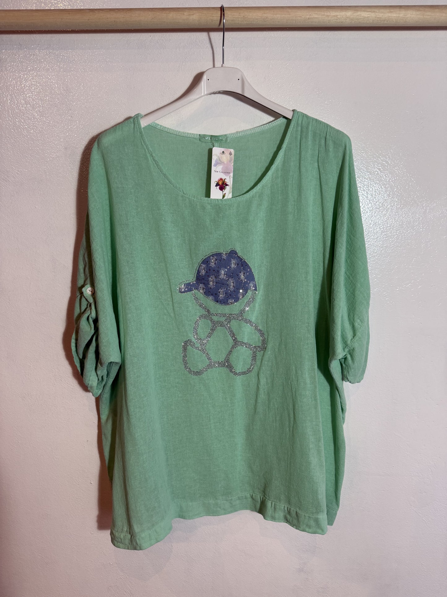 Bedrucktes T-Shirt Größe 2XL