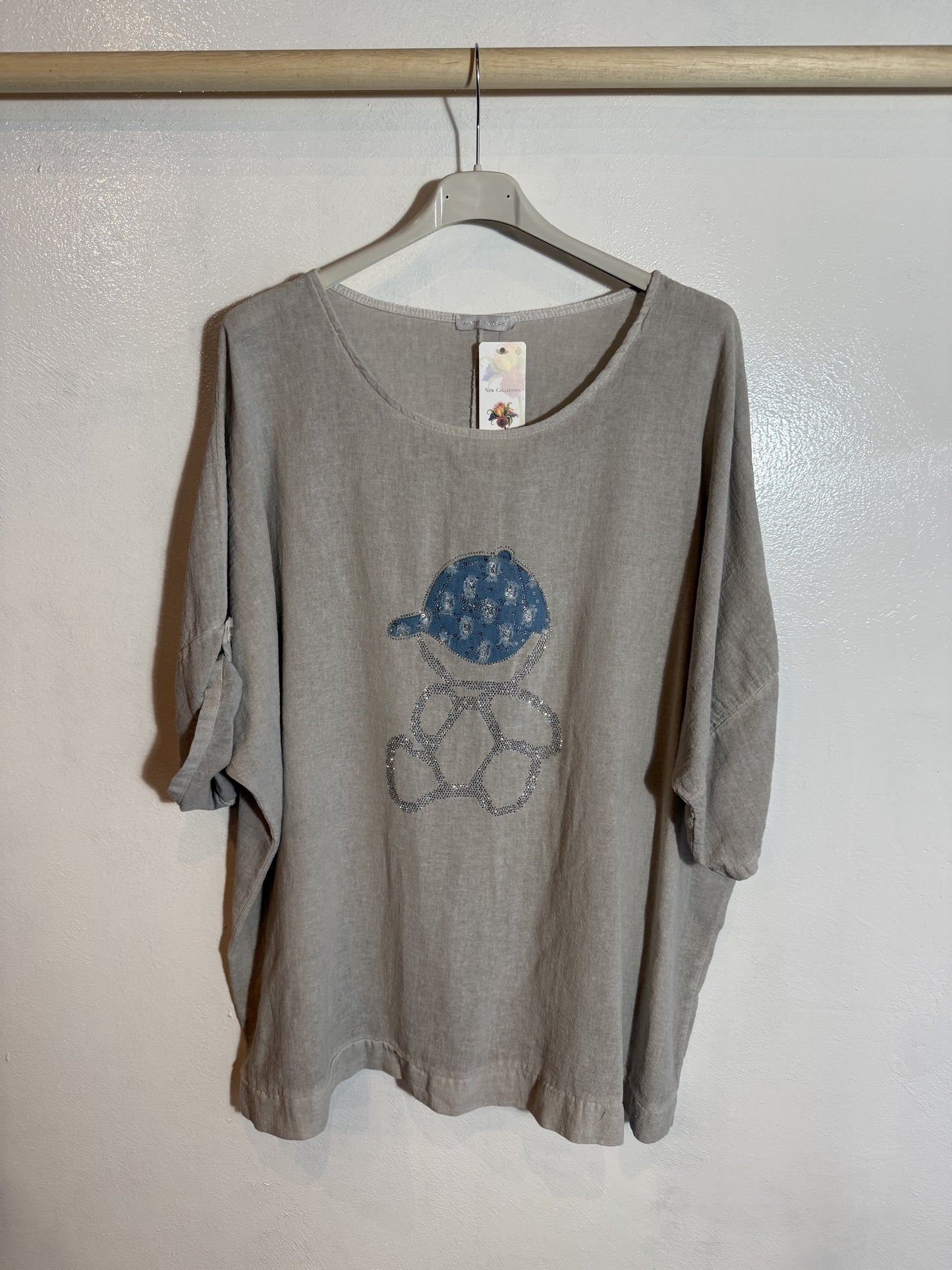 Bedrucktes T-Shirt Größe 2XL