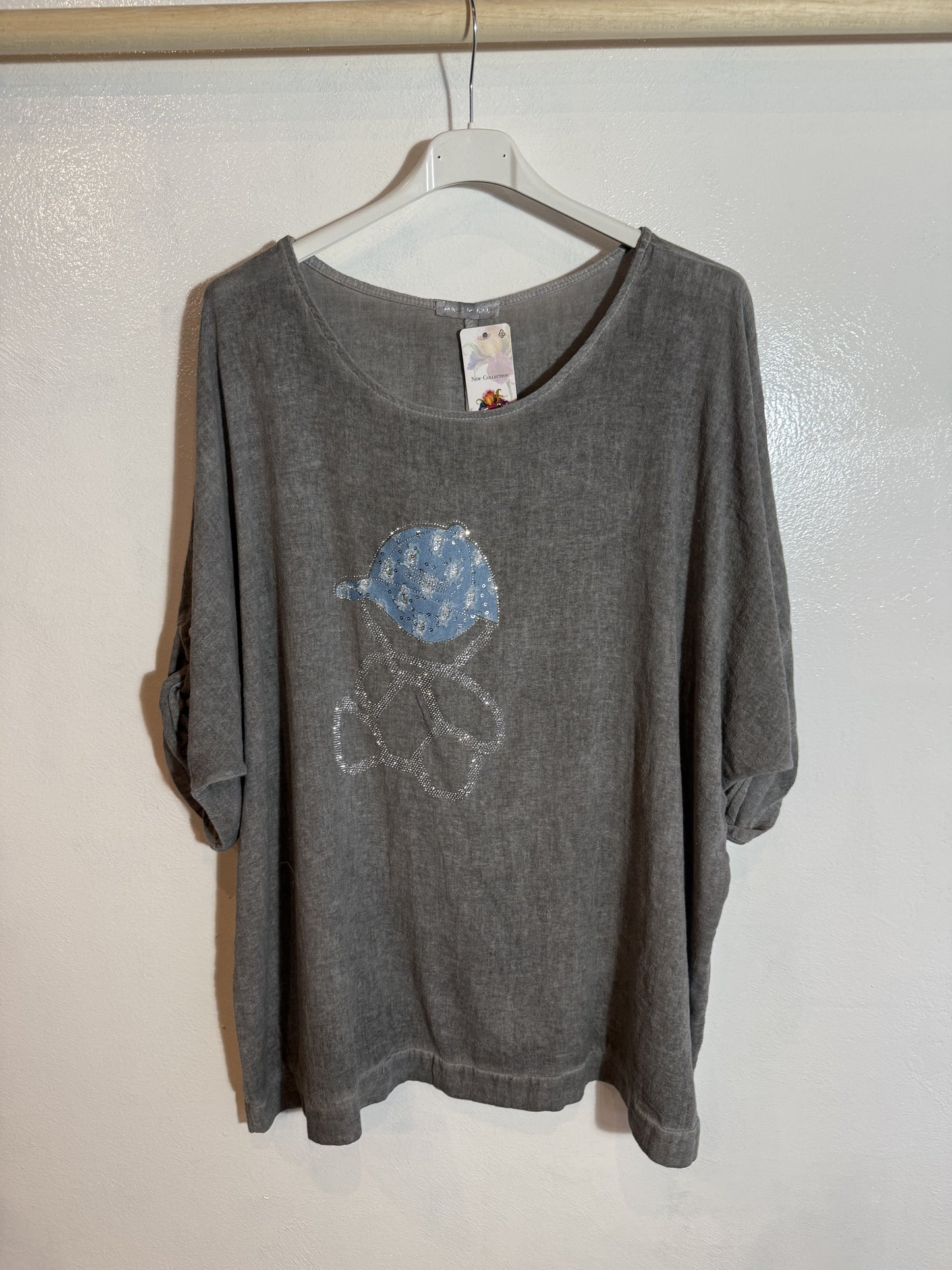 Bedrucktes T-Shirt Größe 2XL