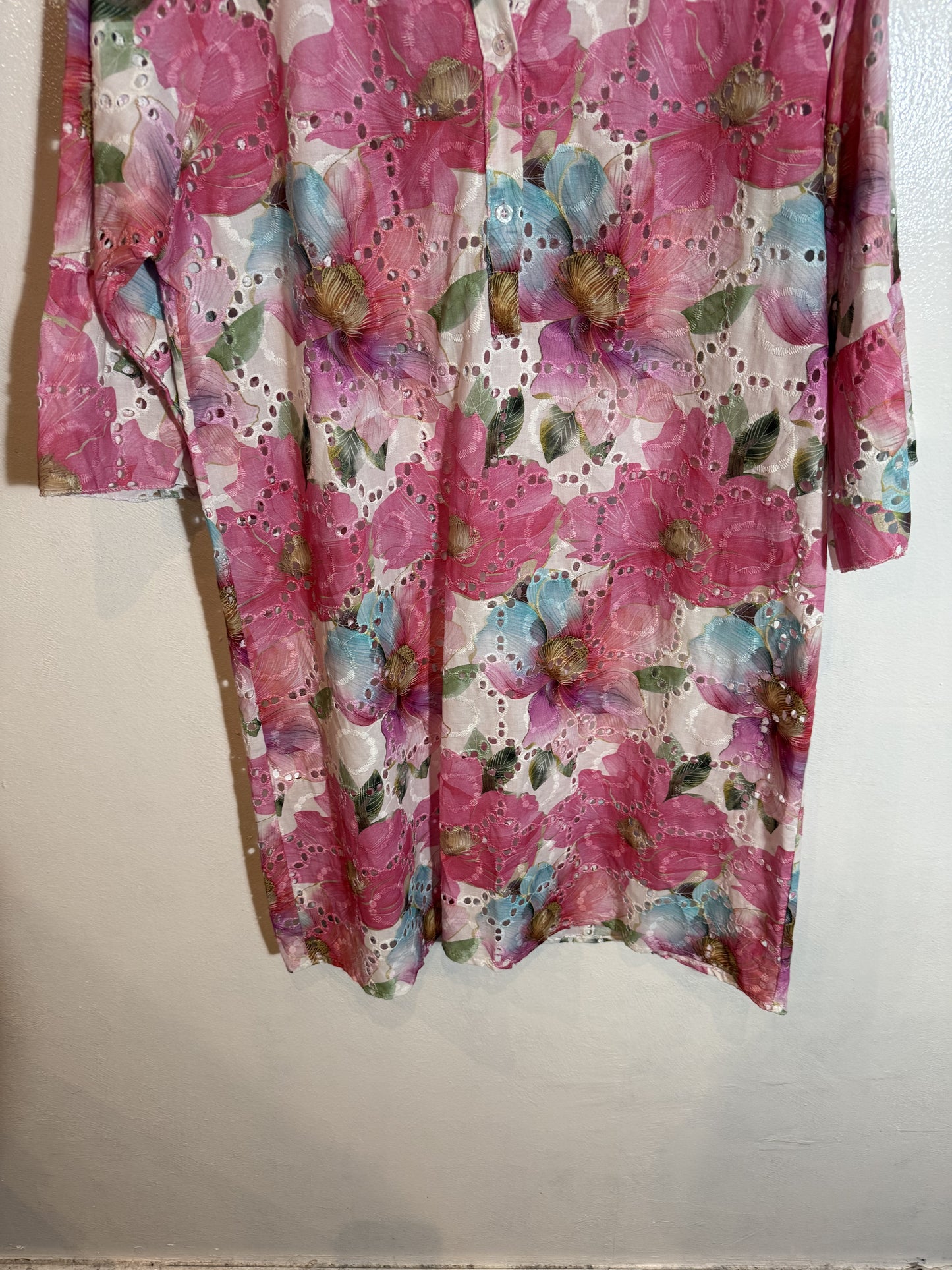 Gekleurd overhemd Maat 1XL