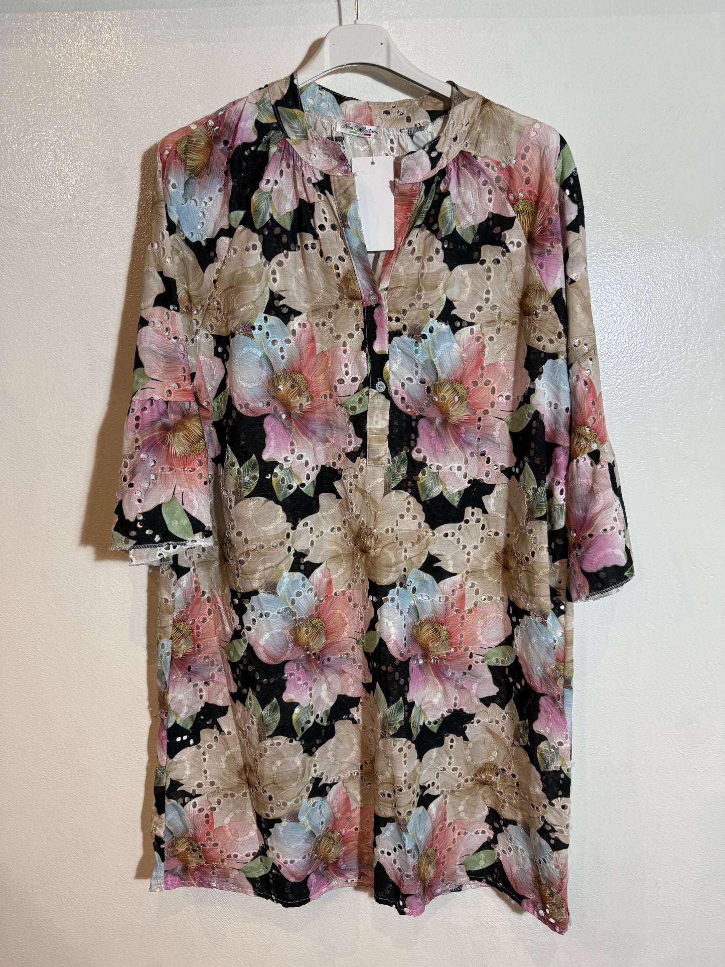 Gekleurd overhemd Maat 1XL