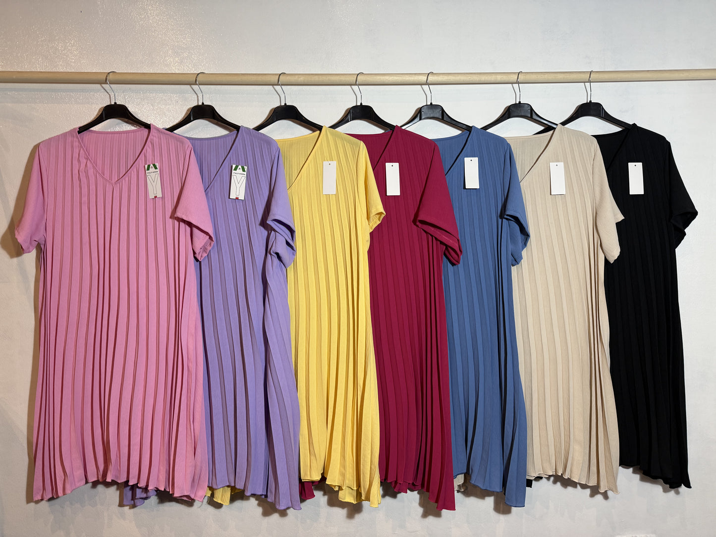 Vestito plissettato Tg.3XL