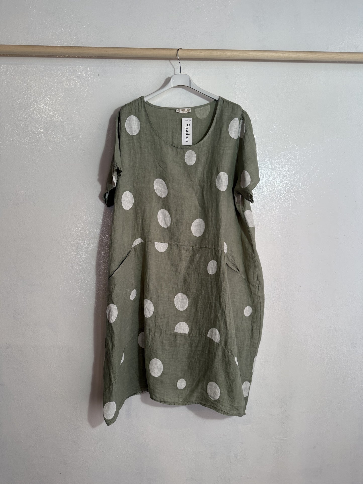 Vestito di lino Tg.2XL