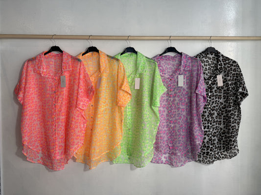 Camicia con bottoni Tg.2XL