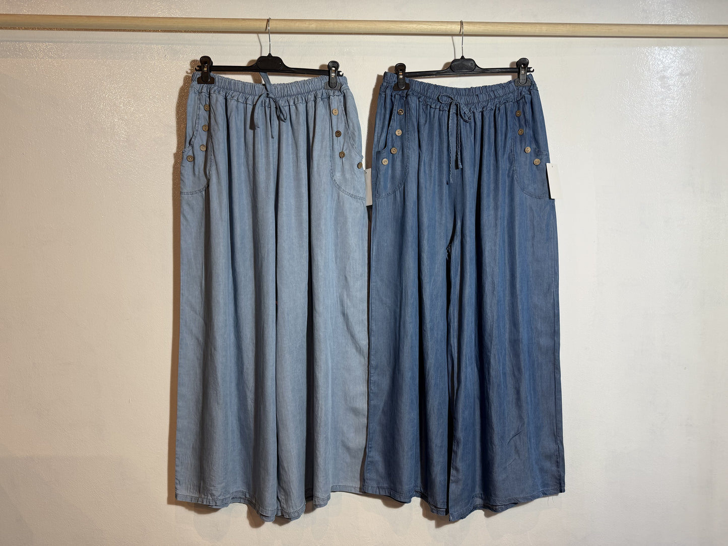 Pantaloni Tessuto Jeans  Tg.2XL