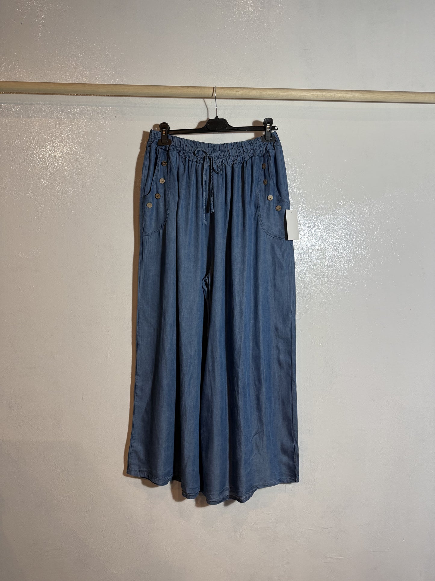 Pantaloni Tessuto Jeans  Tg.2XL