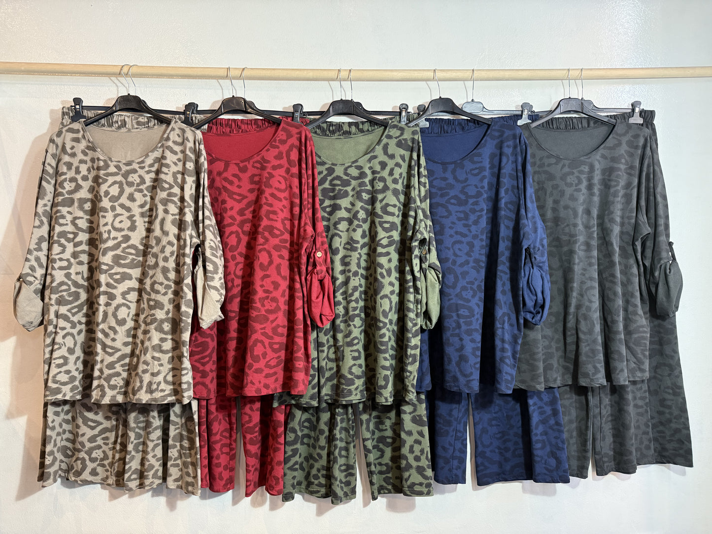 Conjunto animal print Talla 2XL