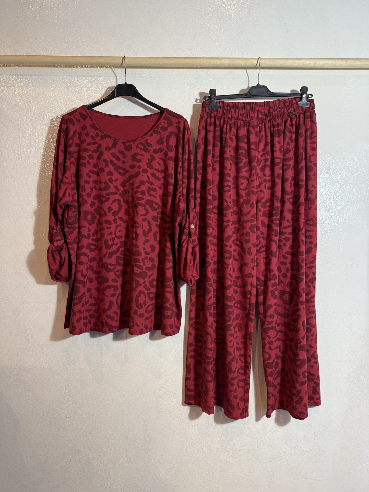 Conjunto animal print Talla 2XL