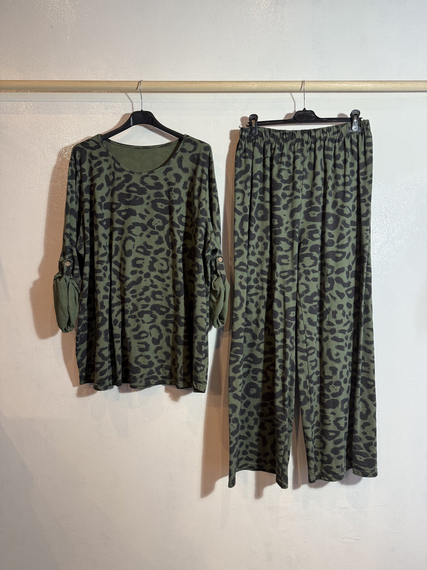 Conjunto animal print Talla 2XL