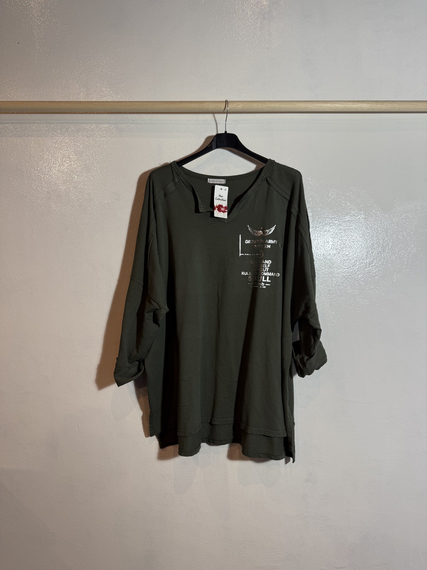 Camiseta de algodón Talla 2XL