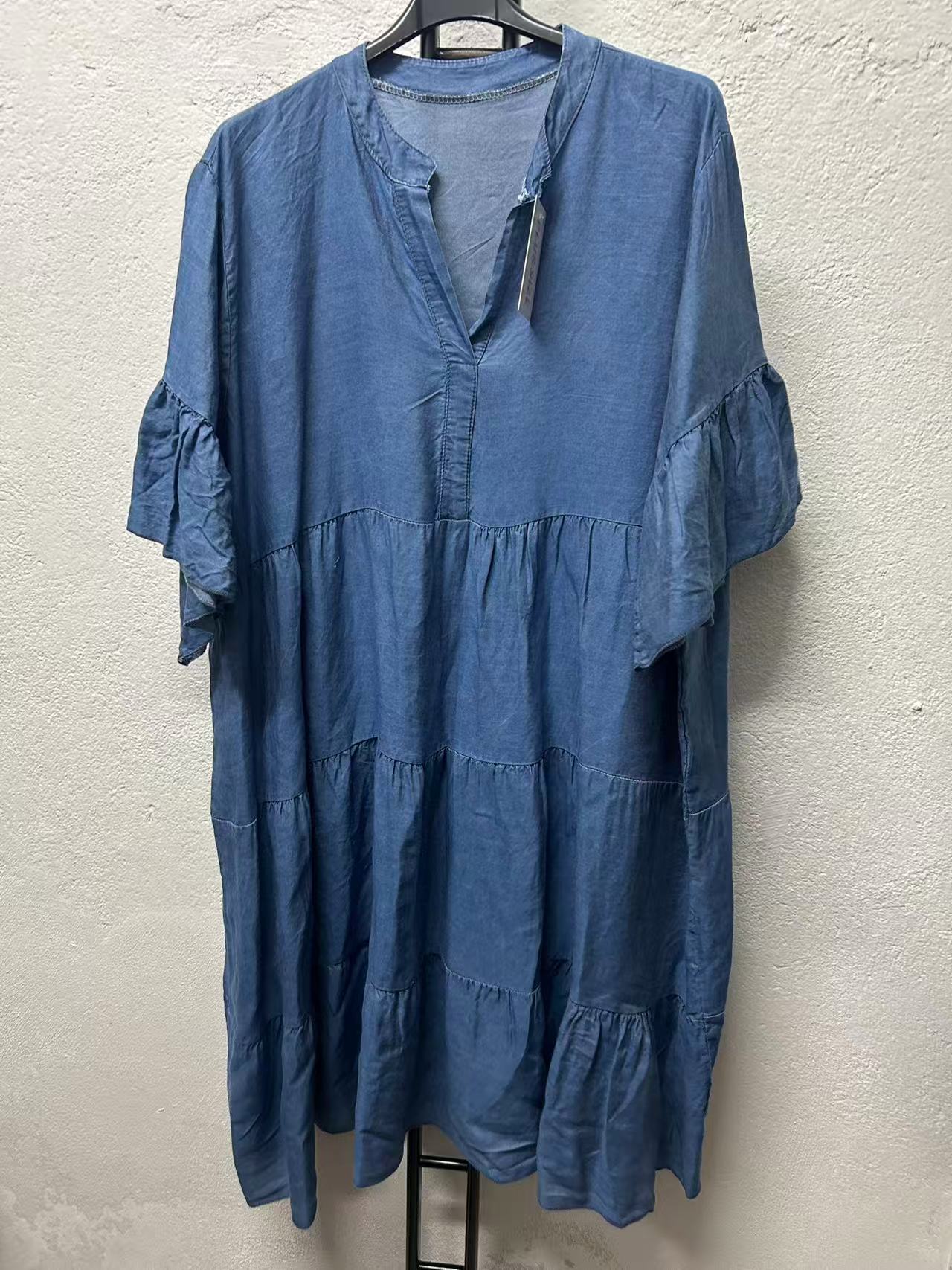 Vestito di jeans Cod.Mg207 Tg.58-60