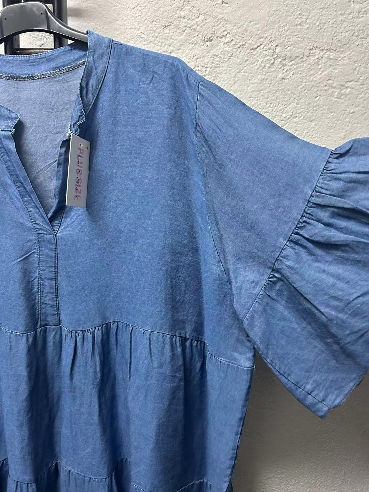 Vestito di jeans Cod.Mg207 Tg.58-60