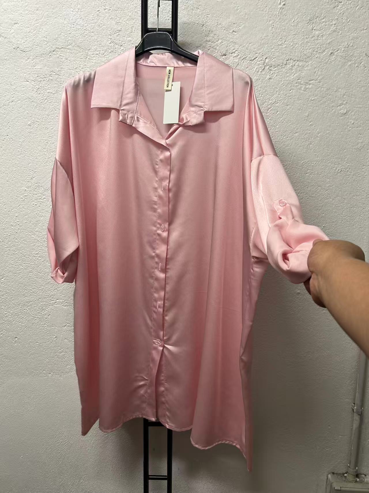 Camicia di raso Tg.5XL