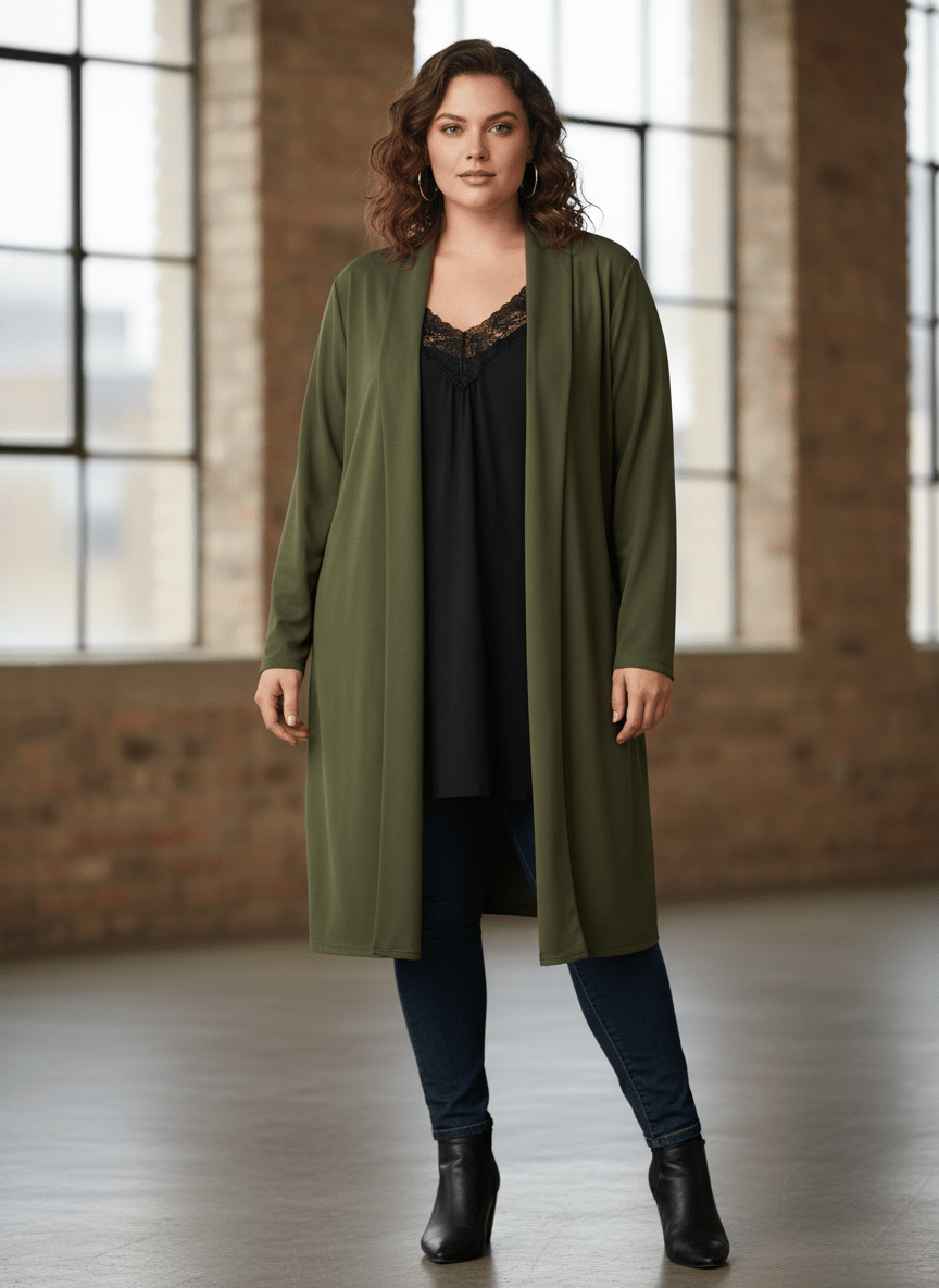 Cardigan Cod.Fe036 TG.58 - 60 - taglie_forti