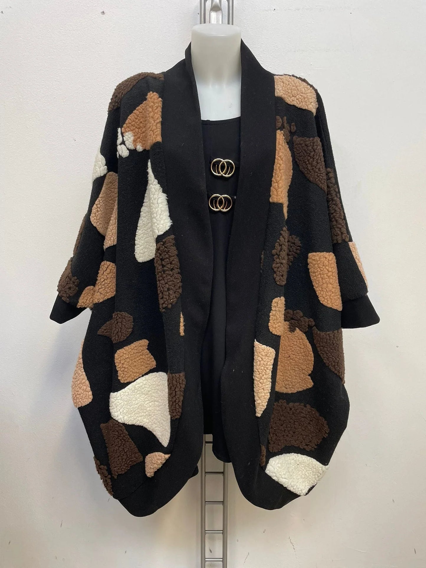 Wollen cardigan Maat 6XL