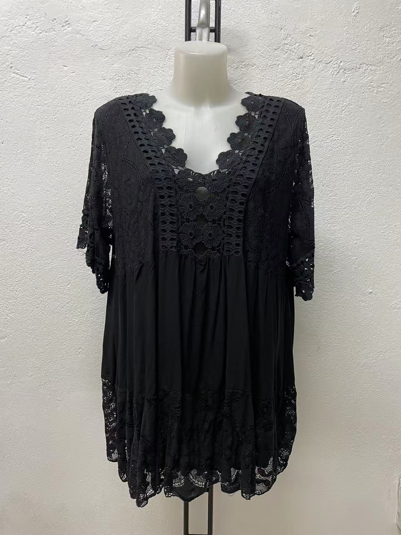 Maglia con ricamo Tg.4XL