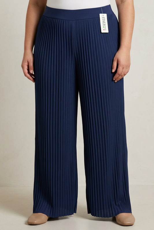Pantaloni Plissettati Tg.4XL