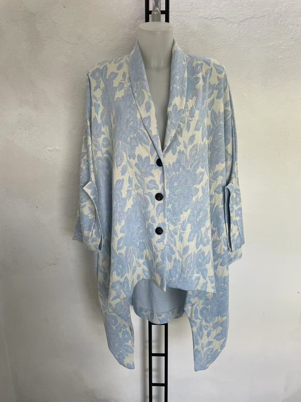 Giacca maniche pipistrello Cod.Fe063 Tg.62 - 66 - taglie_forti