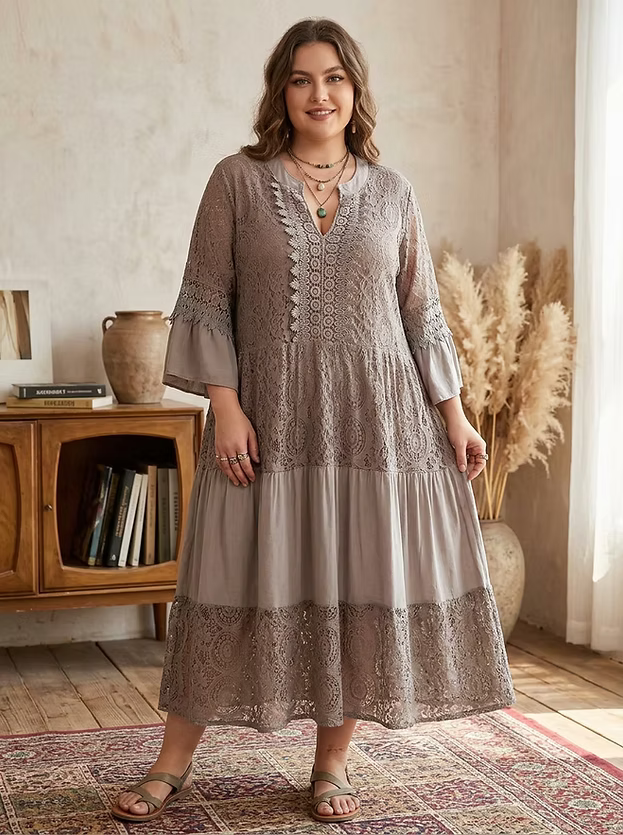 Taille de la robe : 3XL