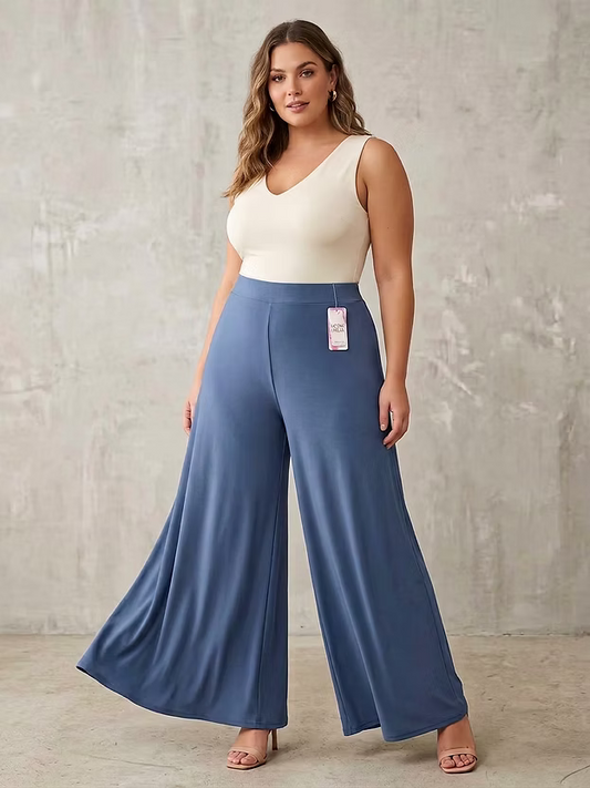 Pantaloni a palazzo larghe Tg.3XL