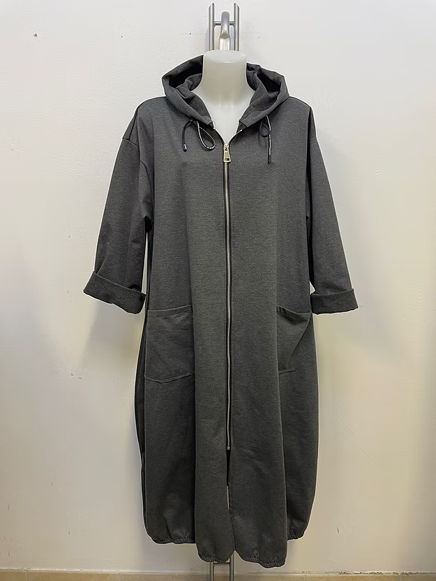 Giacca felpata lunga TG.4XL
