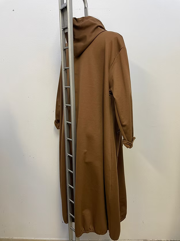 Giacca felpata lunga TG.4XL