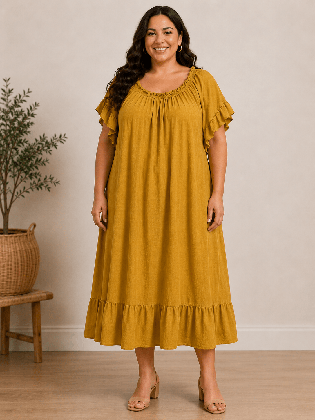 Vestito Cod.Lu024 Tg.58-60 - taglie_forti